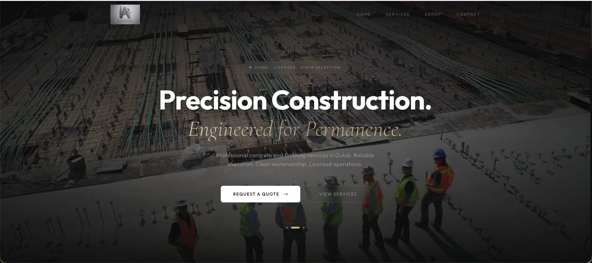 Aathithyan — Web · Brand Website