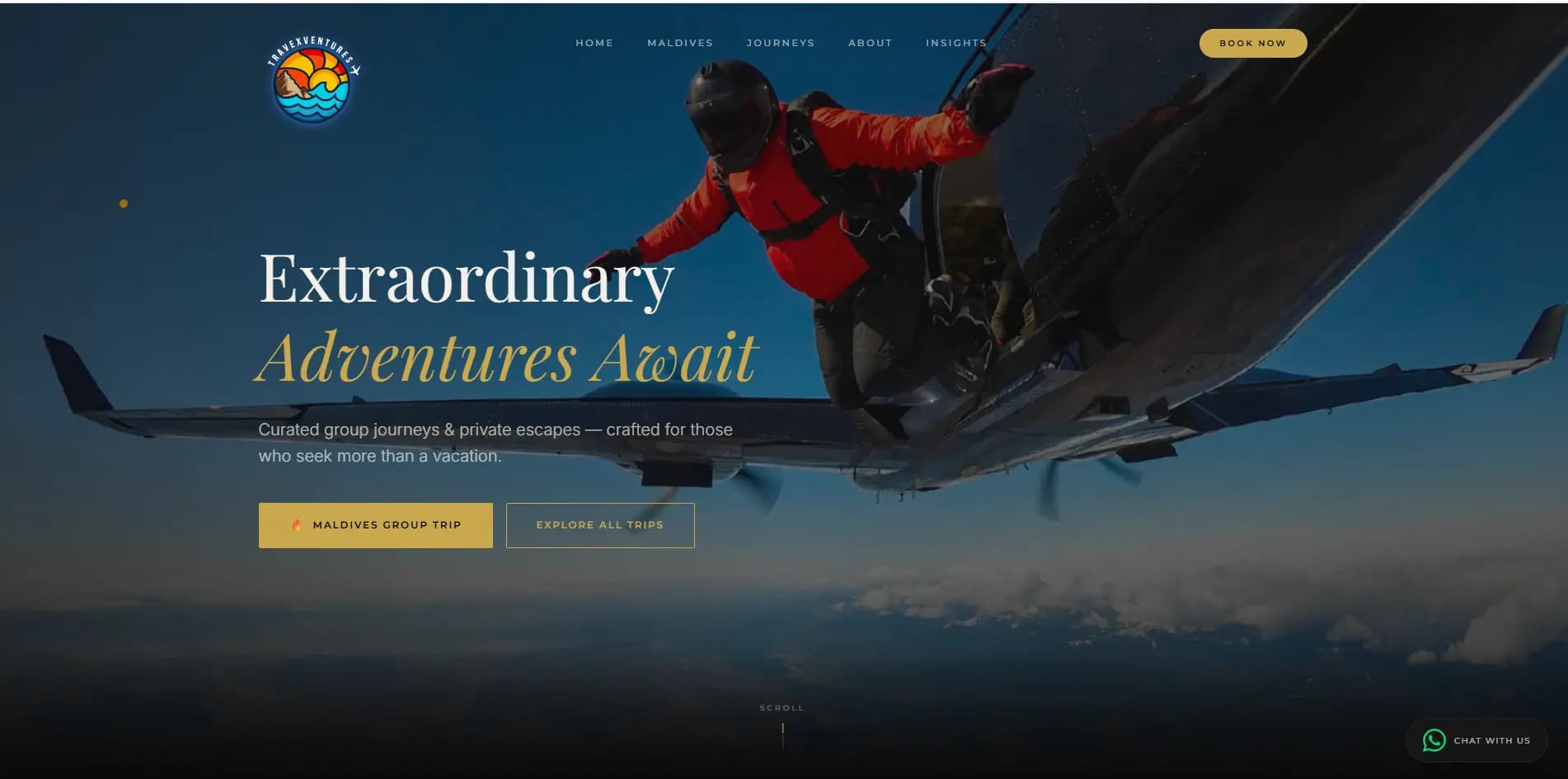 Travex Ventures — Travel · 3D Experience